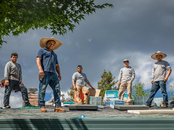 Crandall Roofing Workers