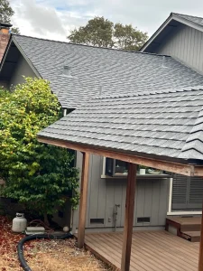 Roof Installation on residential pergola