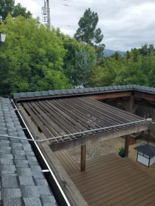 Pergola roof installation Novato Home