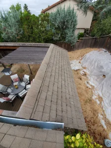 Before pergola roof installation Novato